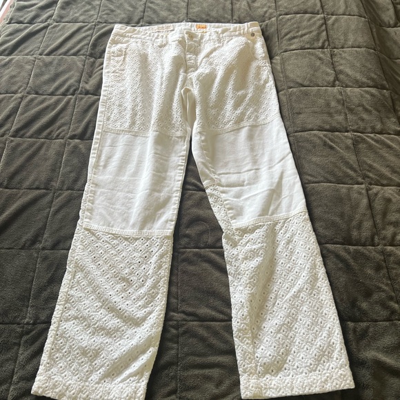 Anthropologie Pilcro and the Letterpress Hypen eyelet pants. Size 30 - Picture 11 of 11